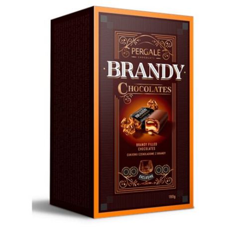 Набор конфет Pergale Brandy 190 г коричневый