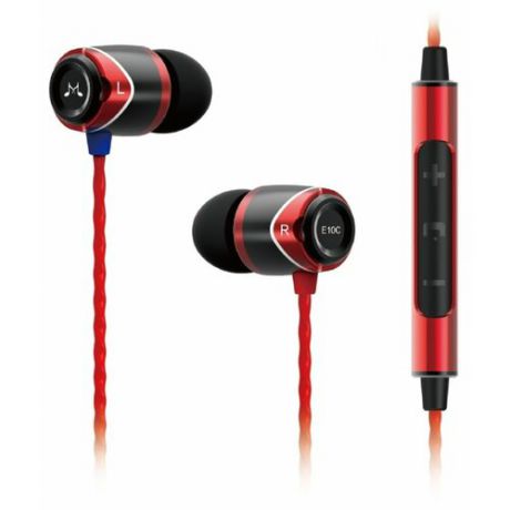 Наушники SoundMAGIC E10C red