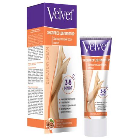 Velvet Экспресс-Депилятор, замедляющий рост волос 100 мл