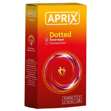 Презервативы Aprix Dotted 12 шт.