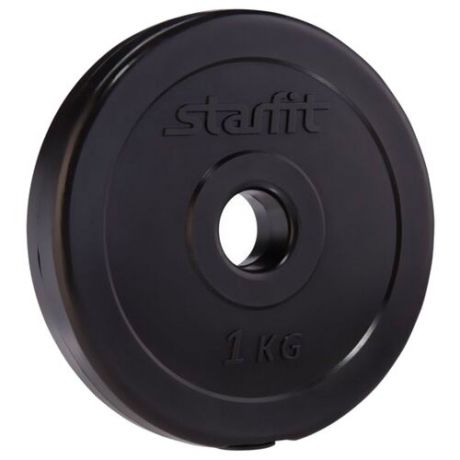 Диск Starfit BB-203 1 кг черный