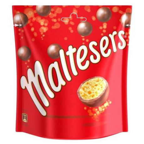 Драже Maltesers хрустящие шарики в молочном шоколаде, 175 г