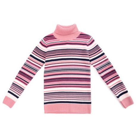 Свитер playToday размер 104, светло-розовый/розовый