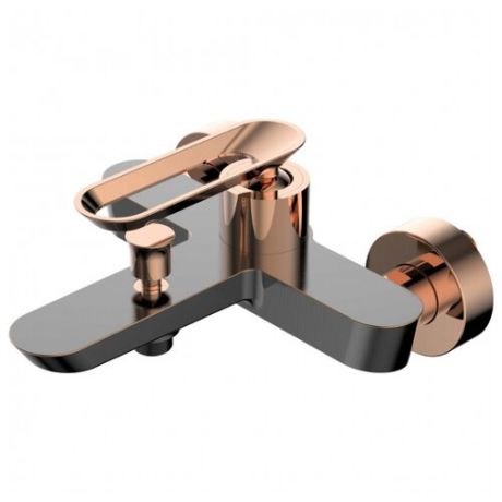 Смеситель для ванны с душем Bien Hermes BB0100940x однорычажный двухцветный бронза/розовое золото