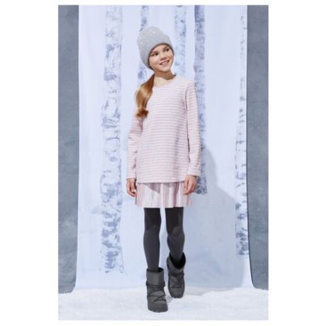 Комплект одежды Смена размер 116/60, серый/розовый