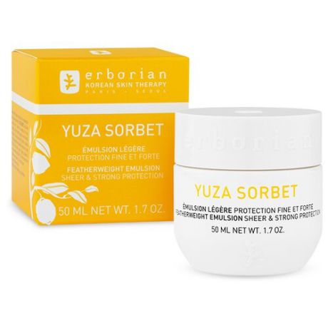 Erborian Yuza Sorbet Featherweight Emulsion Sheer & Strong Protection Увлажняющий дневной крем для лица, 50 мл