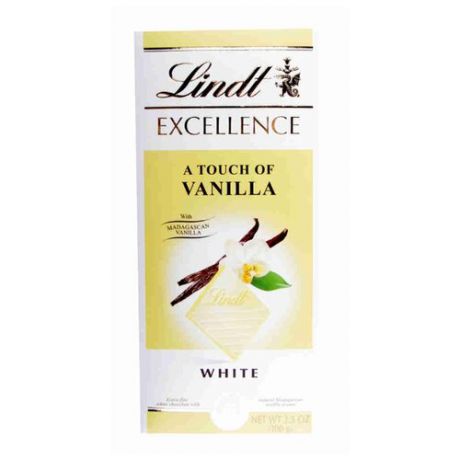 Шоколад Lindt Exellence белый с ванилью 20%, 100 г