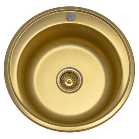 Врезная кухонная мойка 51 см Seaman Eco Wien SWT-510-Antique gold matt.A SWT-510-Antique gold matt.A бронзовый/золотой
