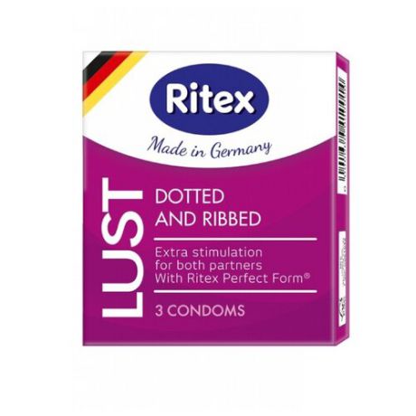 Презервативы Ritex Lust 3 шт.