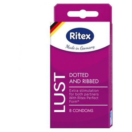 Презервативы Ritex Lust 8 шт.