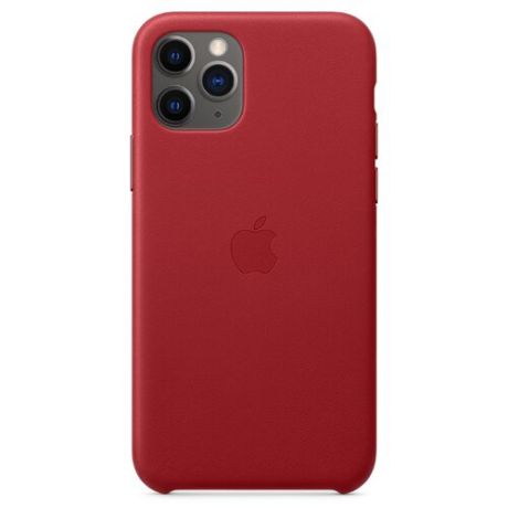 Чехол Apple кожаный для Apple iPhone 11 Pro (PRODUCT)RED