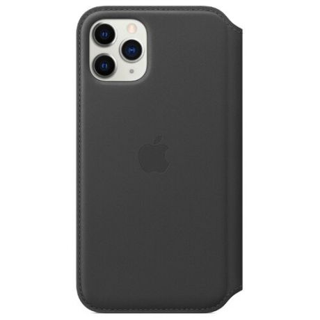Чехол Apple Folio кожаный для Apple iPhone 11 Pro черный