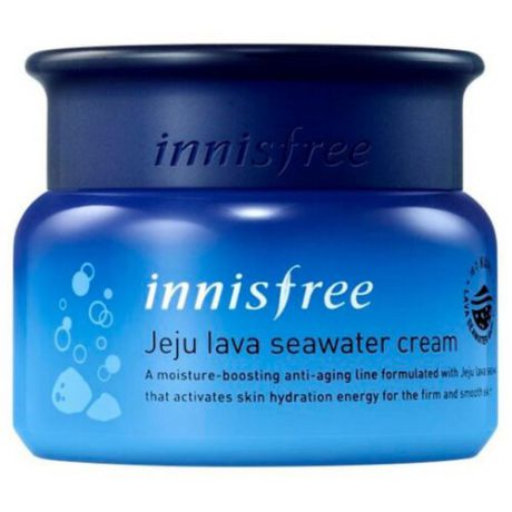 Innisfree Jeju Lava Seawater Cream Крем для лица с вулканической морской водой, 50 мл