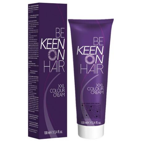 KEEN Be Keen on Hair крем-краска для волос XXL Colour Cream, 100 мл, 12.16 Platinblond Asch-Violett