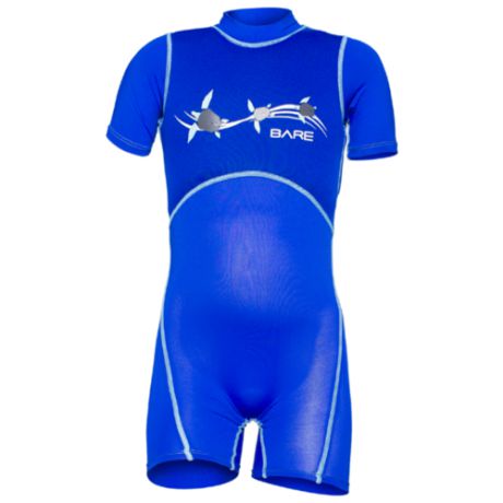 Детский гидрокостюм Bare Dolphin Floaty р. 2, синий