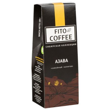 Кофейный напиток Компас Здоровья Fito coffee Азава с корнем одуванчика без кофеина, 100 г