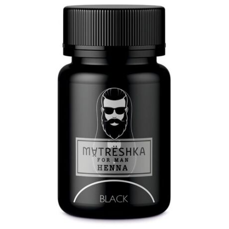 Matreshka Хна для мужчин 30 капсул x 0.2 г black
