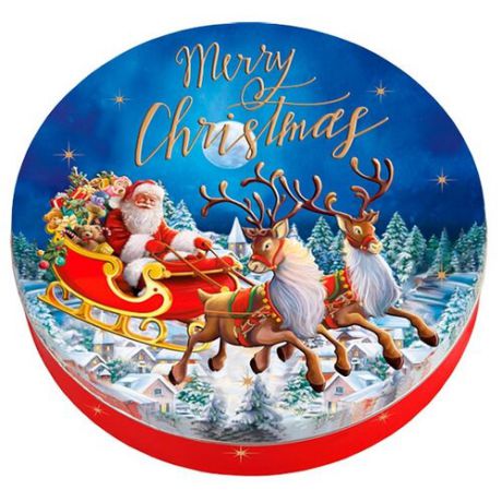 Набор конфет WINDEL Merry Christmas, 162 г синий/белый/красный