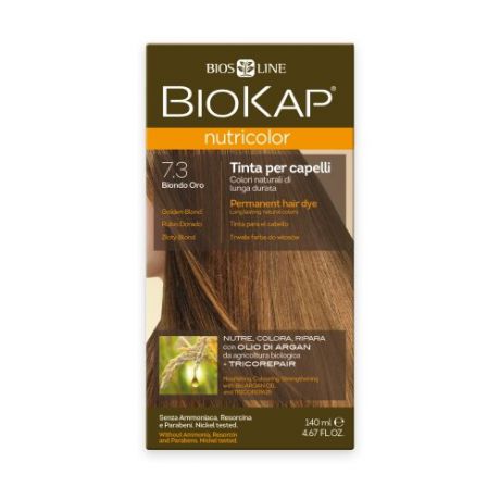 BioKap Nutricolor крем-краска для волос, 7.3 золотистый блондин