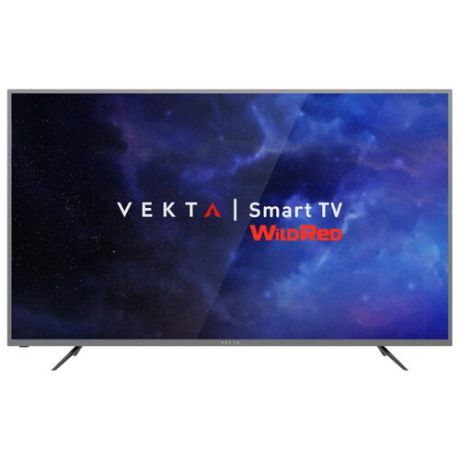 Телевизор VEKTA LD-55SU8731SS серый
