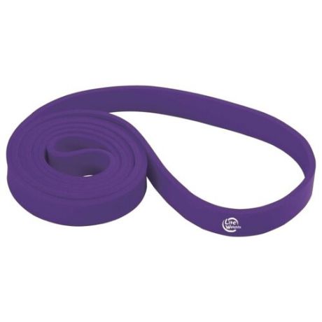 Эспандер лента Lite Weights 0835LW 208 х 3 см фиолетовый