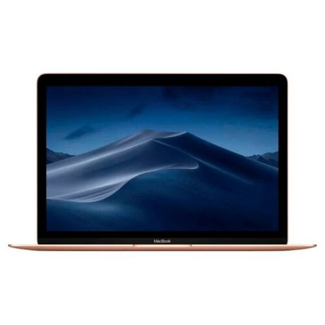 Ноутбук Apple MacBook Late 2018 (Intel Core i5 1300 MHz/12"/2304x1440/8GB/512GB SSD/DVD нет/Intel HD Graphics 615/Wi-Fi/Bluetooth/macOS) MRQP2RU/A золотой