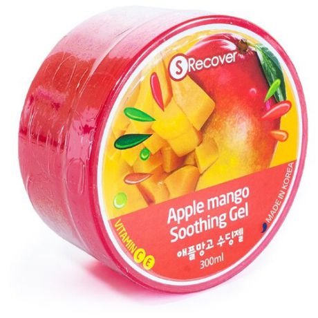 Гель для тела S Recover с экстрактом яблочного манго Apple Mango 98% Soothing Gel, банка, 300 мл