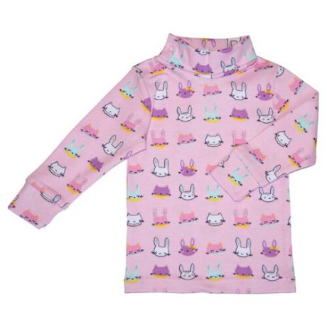Водолазка ДО (Детская одежда) размер 80, розовый