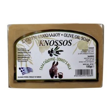 Мыло кусковое Knossos с Молоком ослицы, 100 г