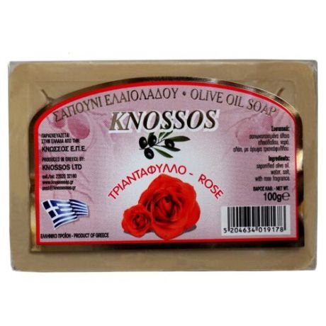 Мыло кусковое Knossos Роза, 100 г