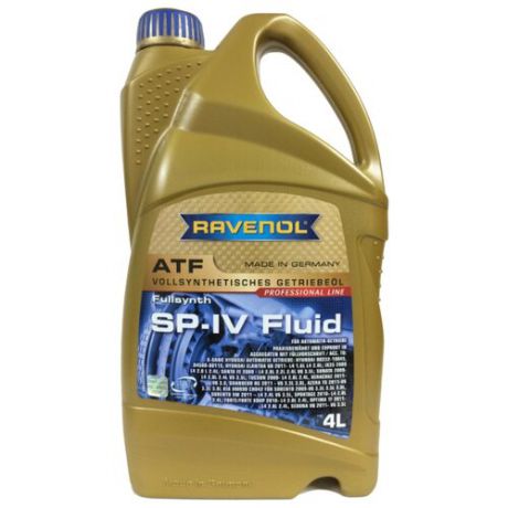 Трансмиссионное масло Ravenol ATF SP-IV Fluid 4 л
