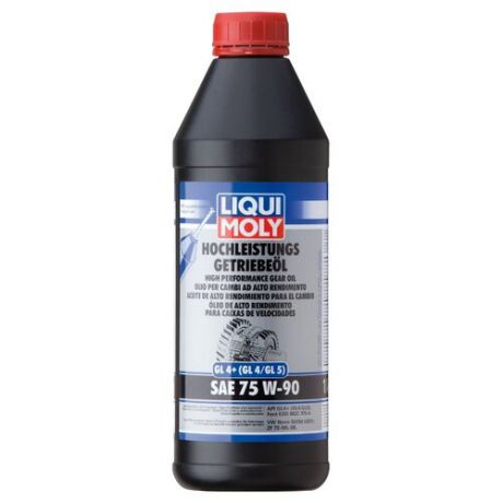 Трансмиссионное масло LIQUI MOLY Hochleistungs-Getriebeoil 75W-90 1 л
