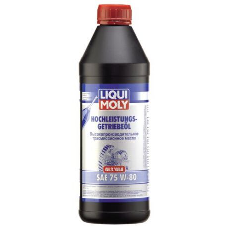 Трансмиссионное масло LIQUI MOLY Hochleistungs-Getriebeoil 75W-80 1 л