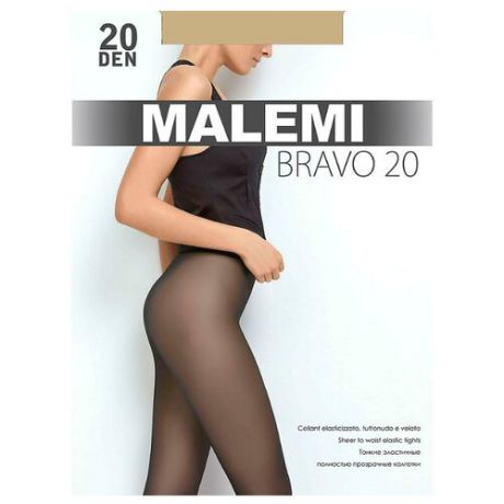 Колготки Malemi Bravo 20 den, размер IV, melon