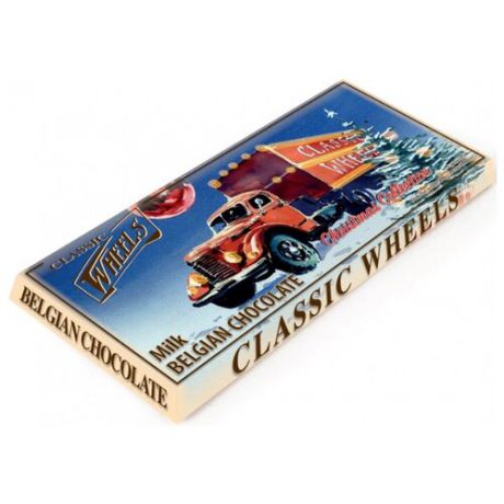 Шоколад Classic Wheels Christmas Collection молочный, 400 г