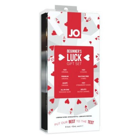 Гель-смазка JO Beginner’s Luck Gift Set 80 мл саше