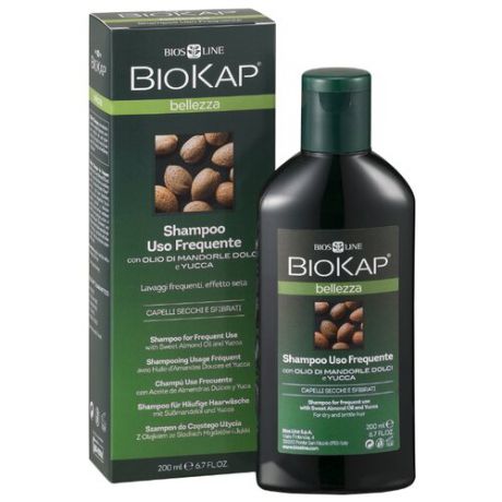 BioKap шампунь Uso frequente для частого использования 200 мл