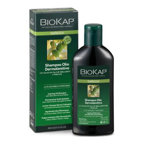 BioKap шампунь Olio dermolenitivo успокаивающий 200 мл