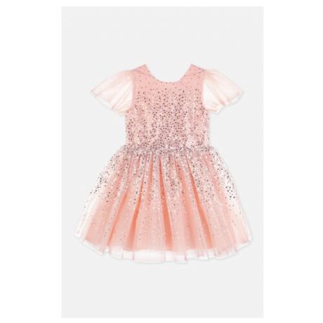 Платье playToday размер 116, светло-розовый