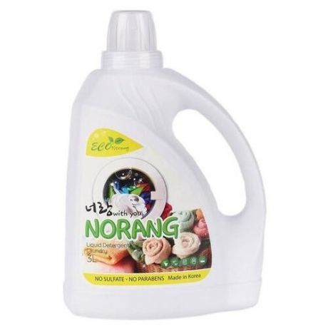 Жидкость для стирки Norang Laundry Liquid Detergent 3 л бутылка