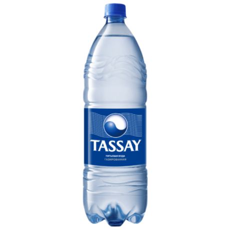 Вода питьевая TASSAY газированная, ПЭТ, 1.5 л