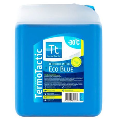 Теплоноситель пропиленгликоль TermoTactic EcoBlue - 30° 20 кг