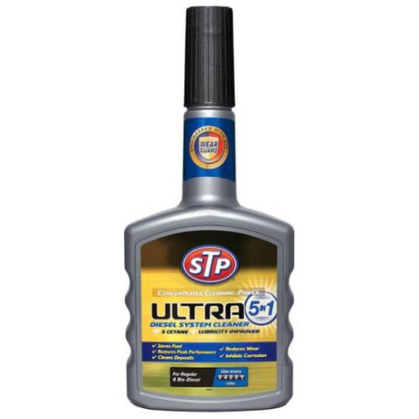 STP Очиститель топливной системы Ультра 5 в 1 для дизеля 0.4 л