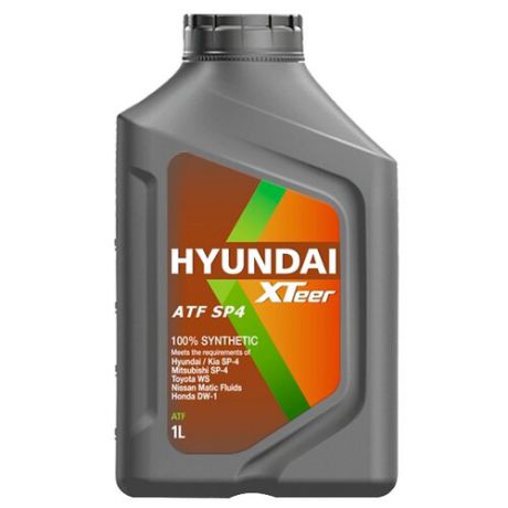Трансмиссионное масло HYUNDAI ATF SP-4 XTeer 1 л
