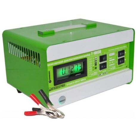 Пуско-зарядное устройство Автоэлектрика Т-1003П зеленый