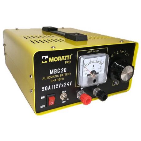 Зарядное устройство Moratti MBC-20A желтый/черный