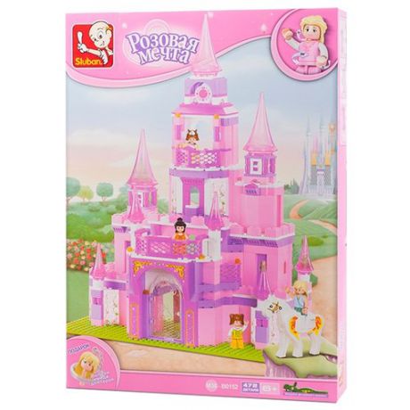 Конструктор SLUBAN Розовая мечта M38-B0152 Замок принцессы