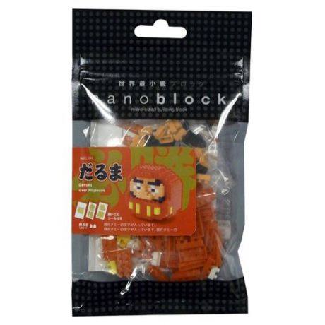Конструктор Nanoblock Miniature NBC-045 Кукла Дарума
