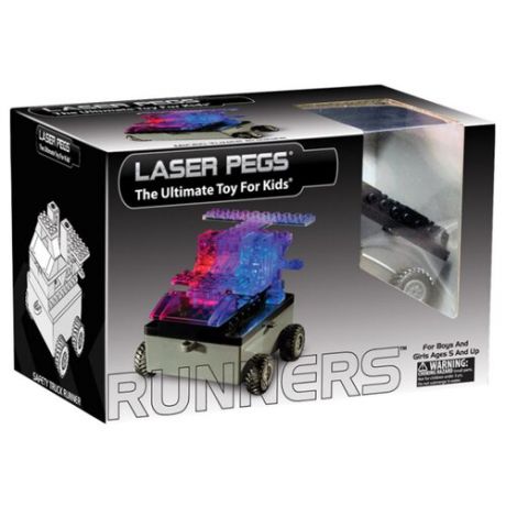 Конструктор Laser Pegs Runners RN1320A Машина 6 в 1