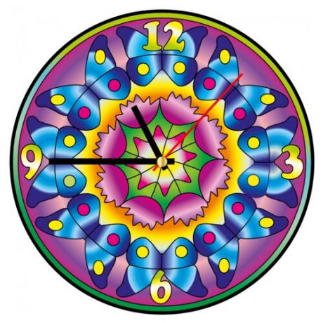 Набор для творчества Color Kit Бабочки HV007 12 цв.